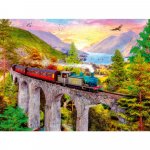 Puzzle Ravensburger viaduct 1500 piese