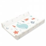 Saltea de infasat bebe fara intaritura New Baby 49x70 cm 0 luni+ ocean