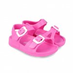 Sandale din cauciuc pentru copii Garvalin fucsia marime 25