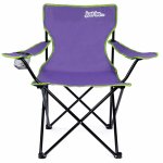 Scaun pentru camping violet verde