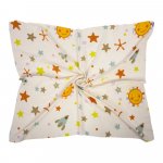 Scutec muselina SeviBebe din bumbac organic 100x100 cm Space