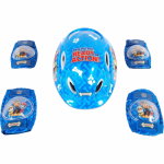 Set casca si protectii cotiere genunchiere Volare Paw Patrol