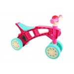 Vehicul de echilibru fara pedale cu 4 roti Minibike Pink