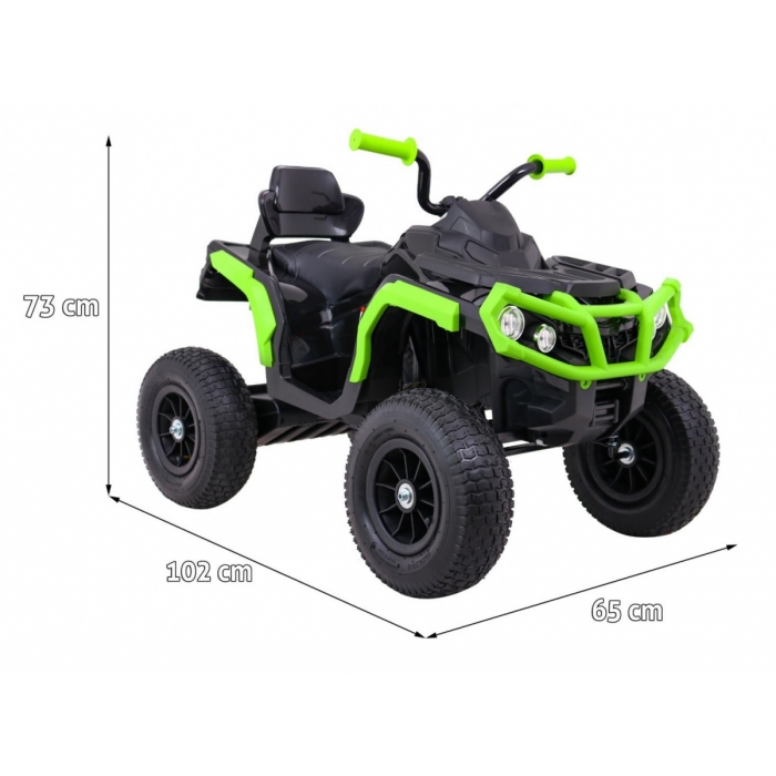 Atv electric Air BDM0906 102x65x73 cm negruverde - 5