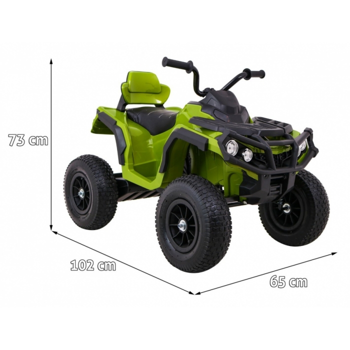 Atv electric Air BDM0906 102x65x73 cm verde - 5