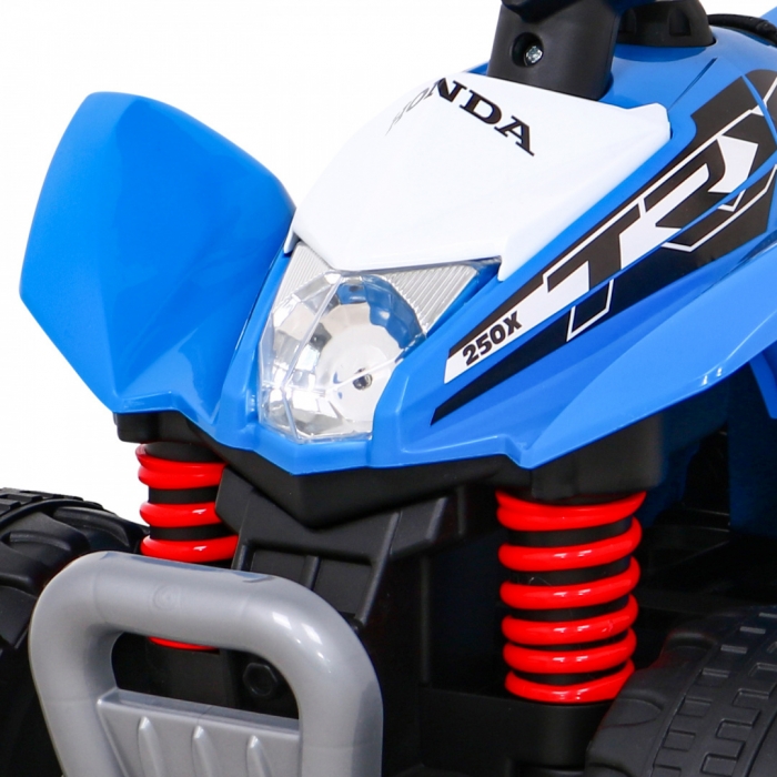 Atv electric Honda 250X TRX 64x38x43 cm albastru 30W