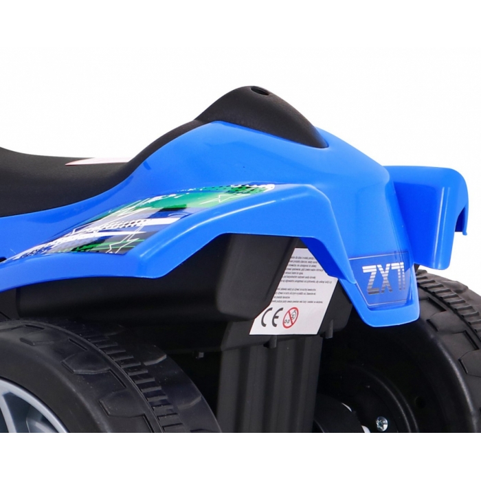 Atv electric Little Monster TR1805 70x38.5x42 cm albastru - 3