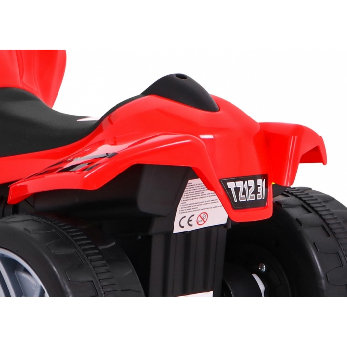 Atv electric Little Monster TR1805 70x38.5x42 cm rosu - 2 | YEO