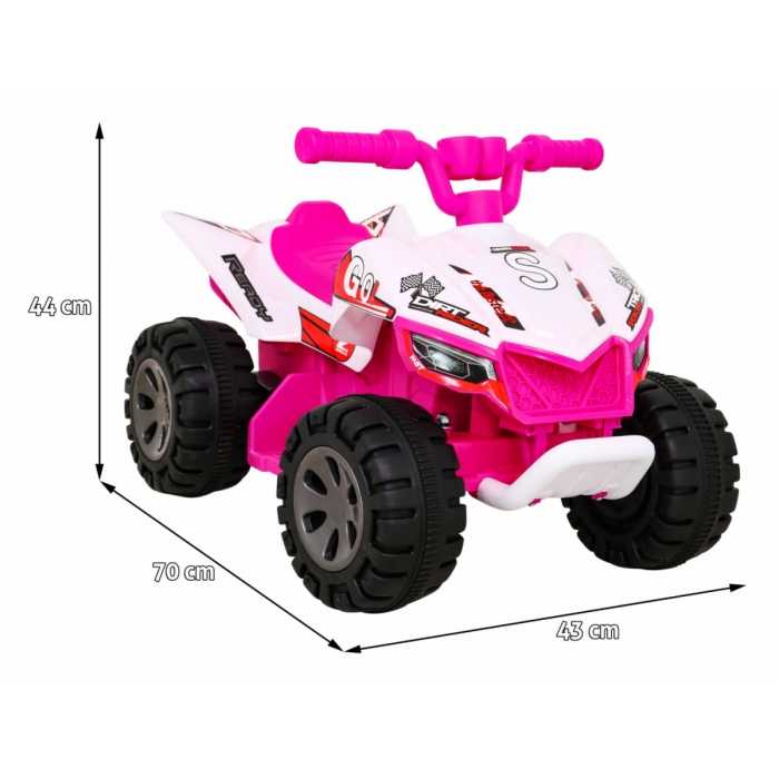 Atv electric The Fastest JS320 70x43x44 cm roz 25W