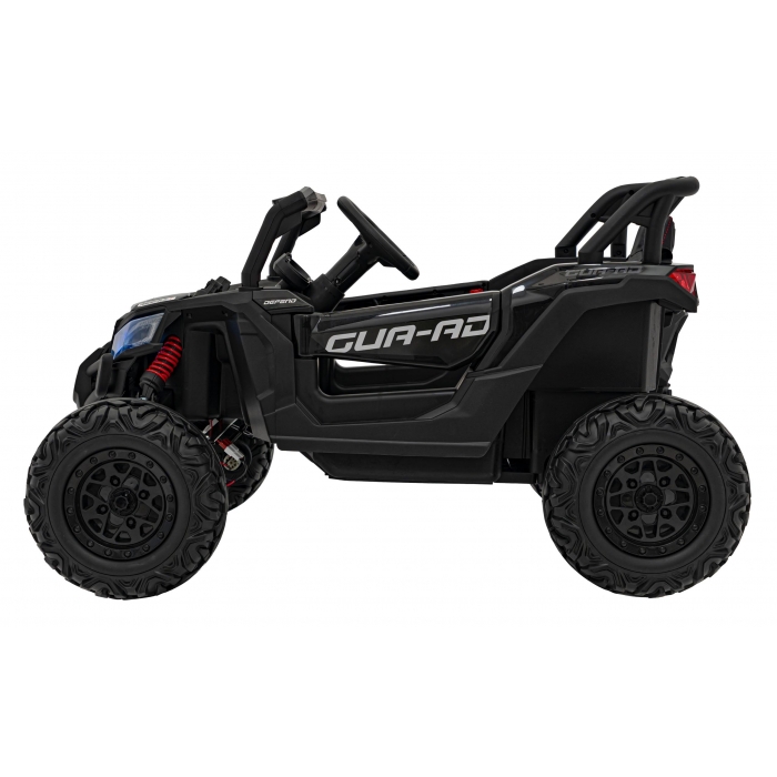 Atv electric cu telecomanda 4 x 4 Buggy Defend 106x75x59 cm negru