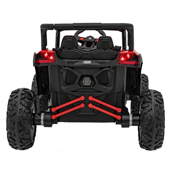 Atv electric cu telecomanda 4 x 4 Buggy Defend 106x75x59 cm rosu 140W