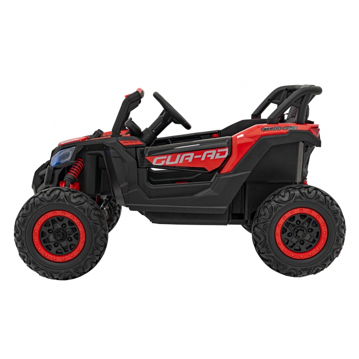 Atv electric cu telecomanda 4 x 4 Buggy Defend 106x75x59 cm rosu - 7