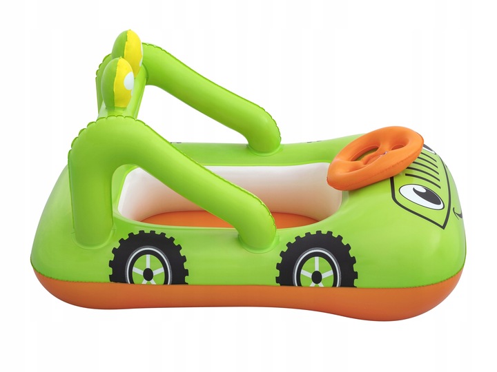 Barca gonflabila pentru copii Bestway 92 x 61 cm Smiling Car Verde - 1 | YEO