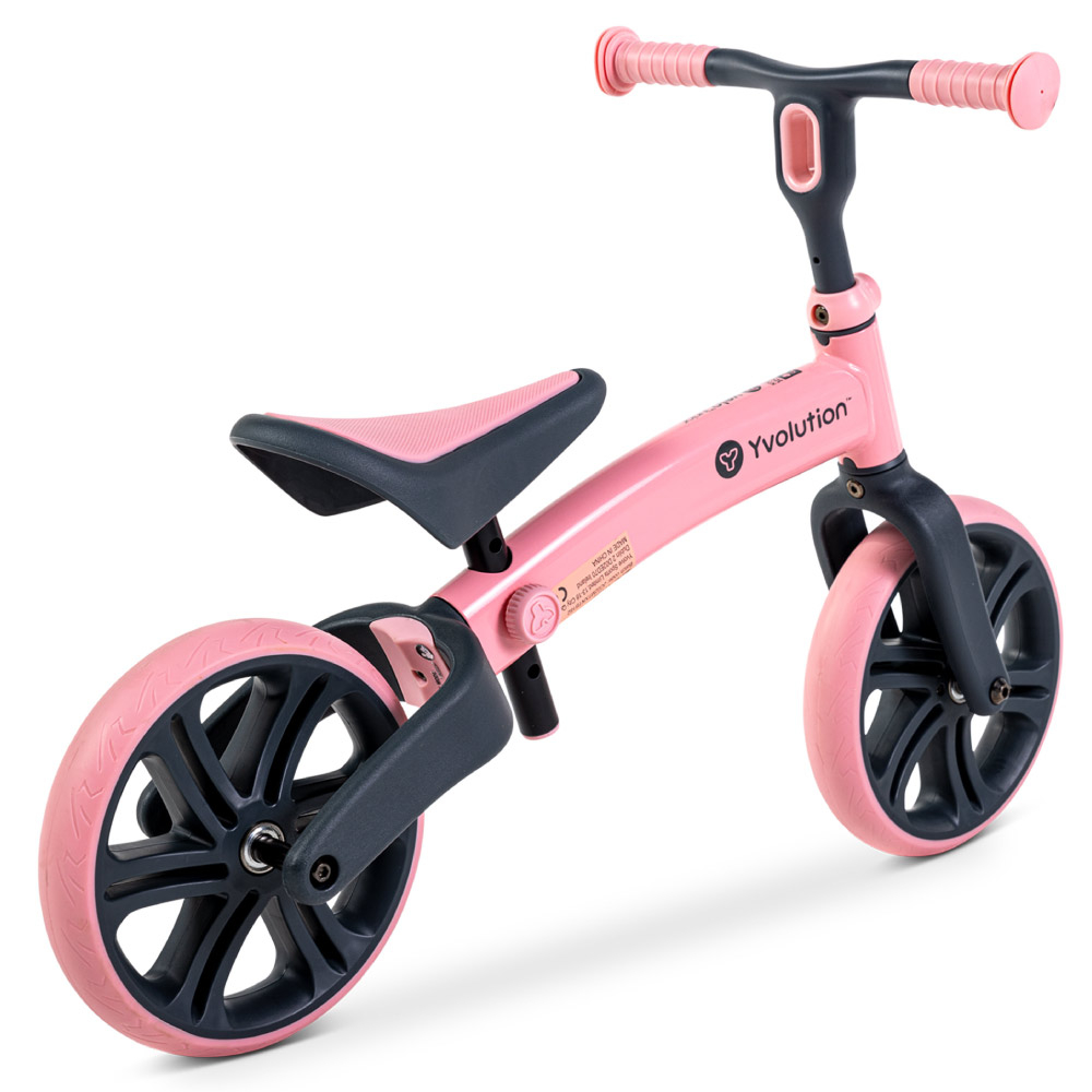 Bicicleta echilibru Yvolution Y Velo Junior pink - 1