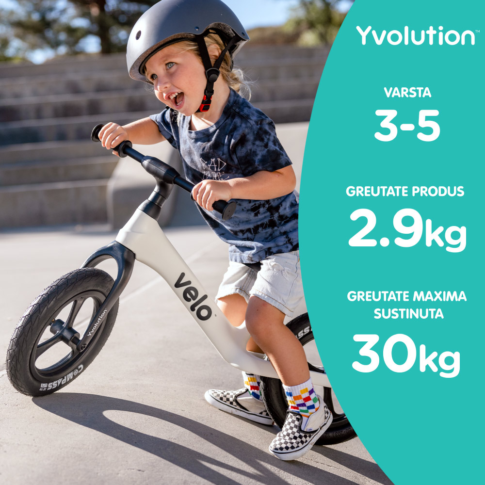 Bicicleta echilibru Yvolution Y Velo Pro white - 4