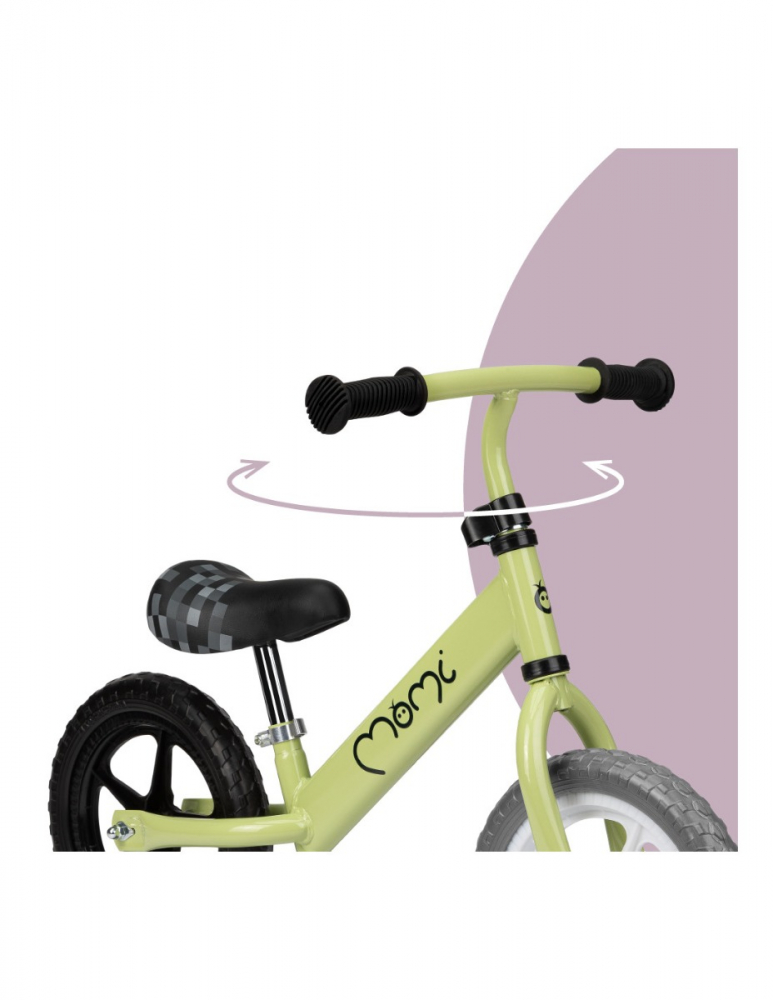 Bicicleta fara pedale Momi Fleet green - 4 | YEO