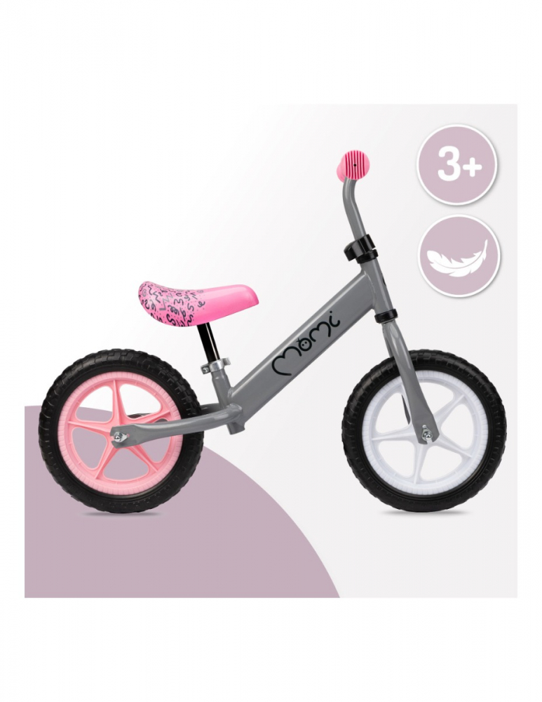 Bicicleta fara pedale Momi Fleet grey - 4 | YEO