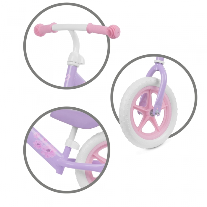 Bicicleta fara pedale Kidwell Rebel violet - 2 | YEO