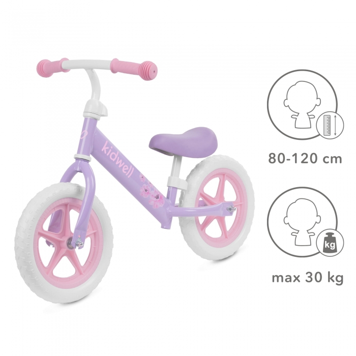 Bicicleta fara pedale Kidwell Rebel violet - 3 | YEO