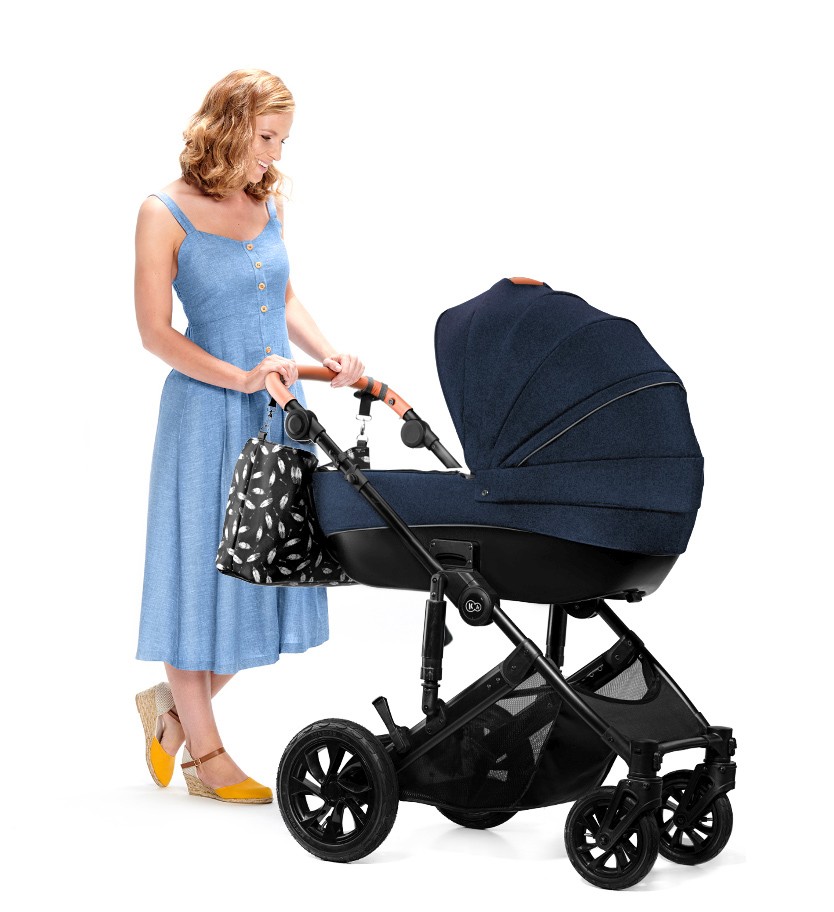 Carucior 3 in 1 Kinderkraft Prime Mink Pro Navy i-Size - 5