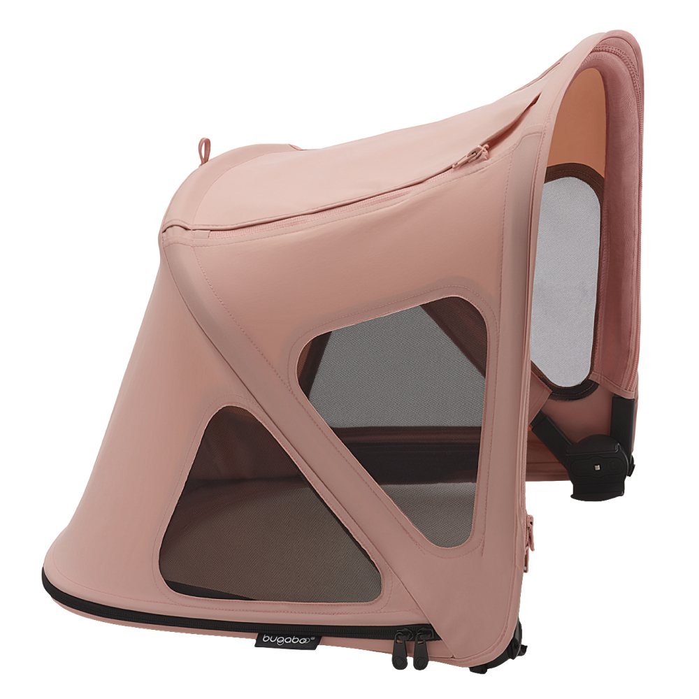 Capotina cu extensie plasa insecte Bugaboo Fox 5 Fox Cub Lynx morning pink - 1