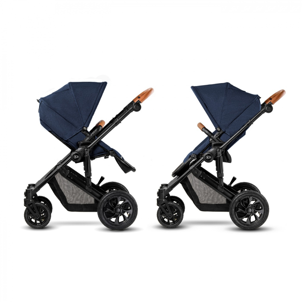 Carucior 3 in 1 Kinderkraft Prime Mink Pro Navy i-Size - 8