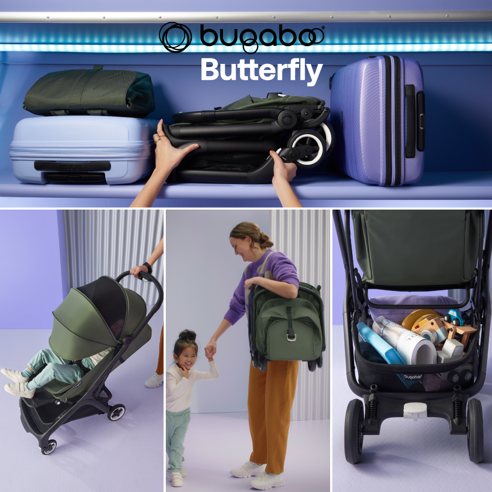 Carucior Bugaboo Butterfly black desert taupe - 4