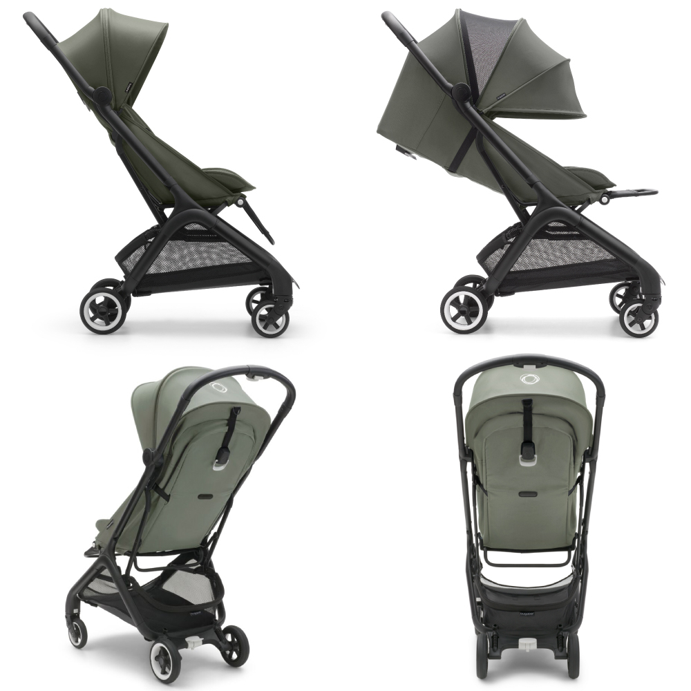 Carucior Bugaboo Butterfly black forest green - 2