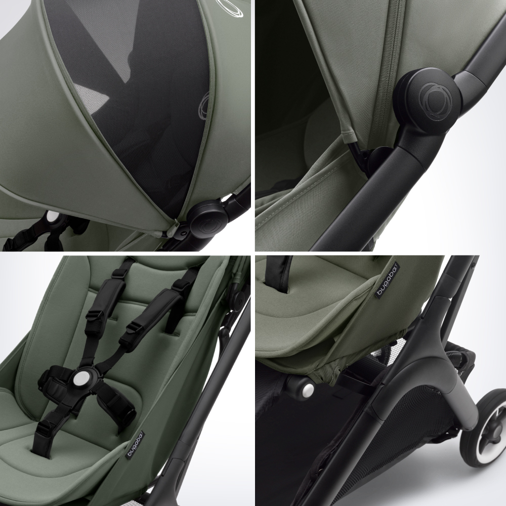 Carucior Bugaboo Butterfly black forest green - 4