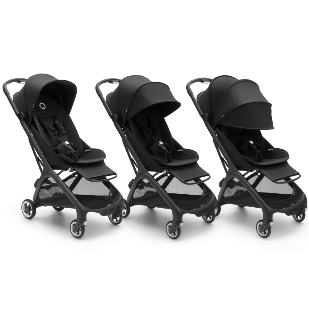 Carucior Bugaboo Butterfly black midnight black - 3