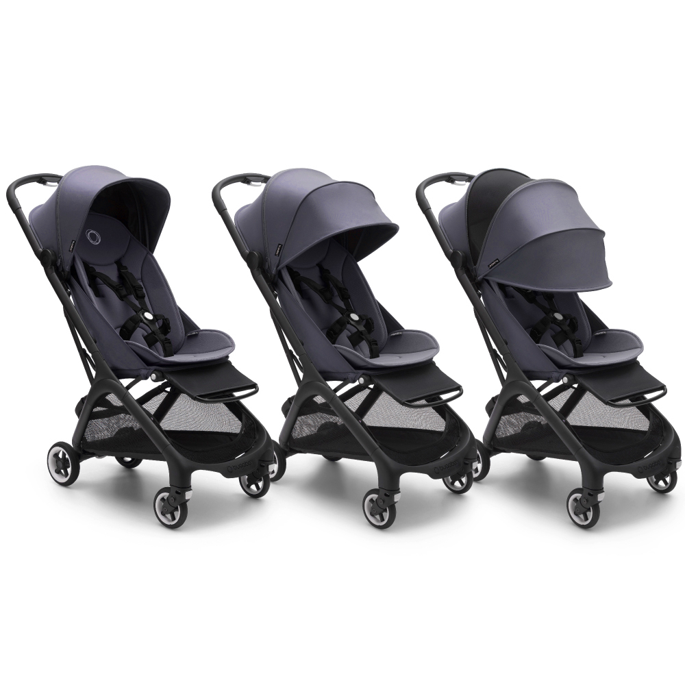 Carucior Bugaboo Butterfly black stormy blue - 3