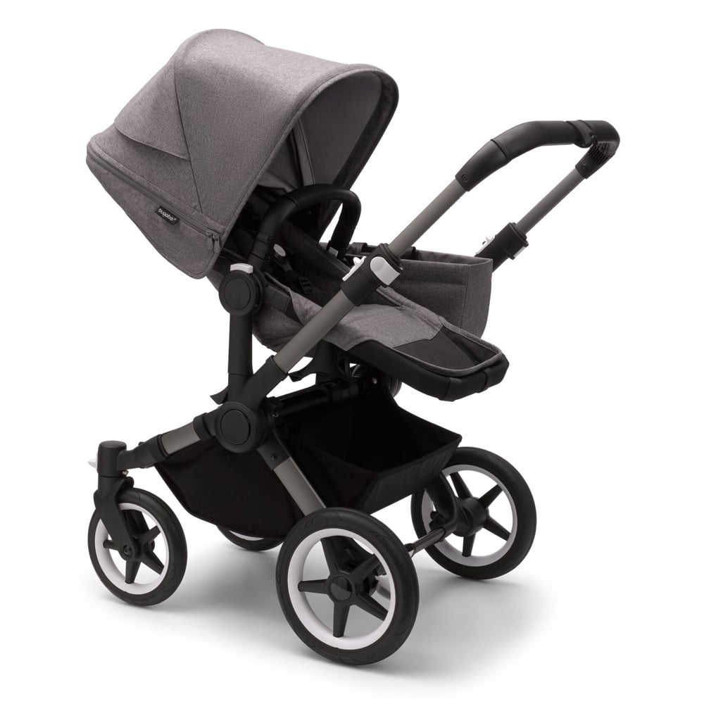 Carucior Bugaboo Donkey 5 Mono graphite grey melange - 2