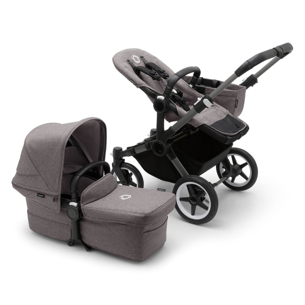 Carucior Bugaboo Donkey 5 Mono graphite grey melange - 1