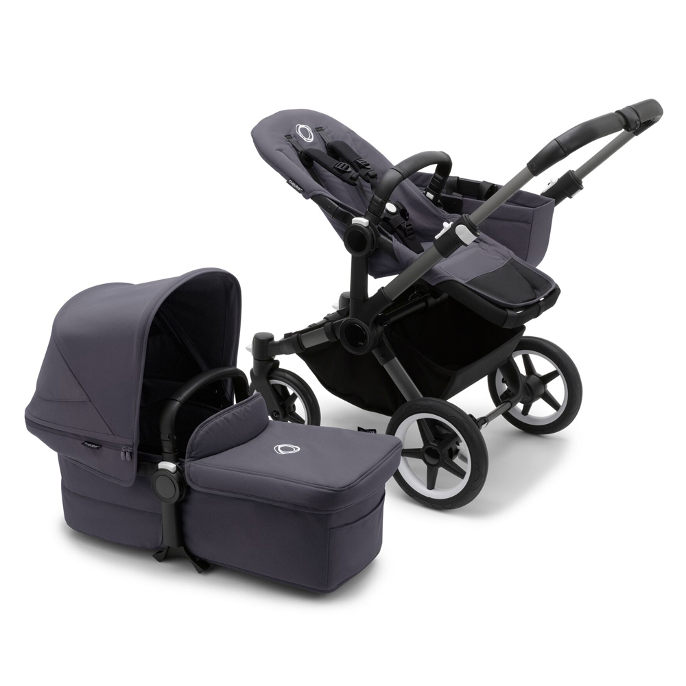 Carucior Bugaboo Donkey 5 Mono graphite stormy blue - 1