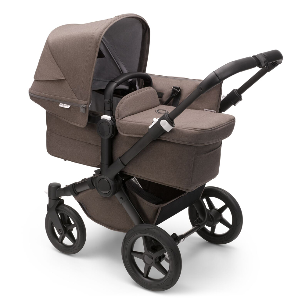 Carucior Bugaboo Donkey 5 Mono mineral black taupe