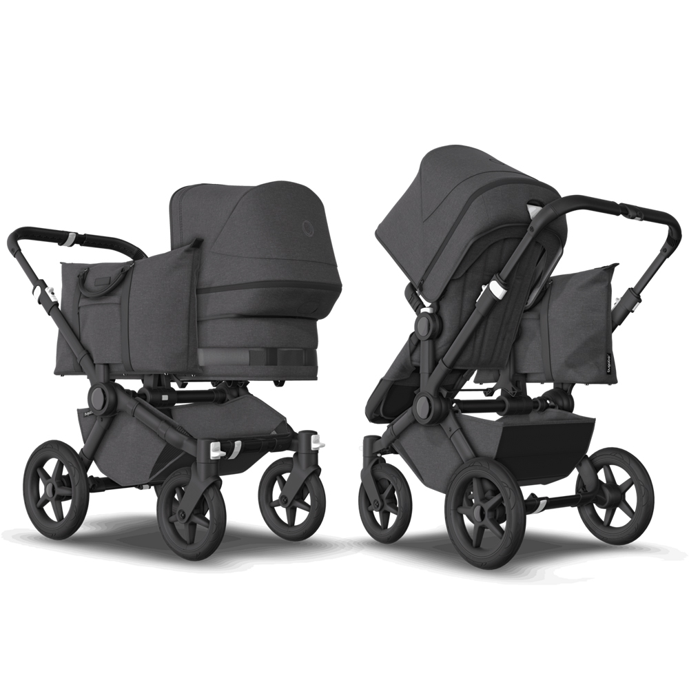 Carucior Bugaboo Donkey 5 Mono mineral black washed black - 2