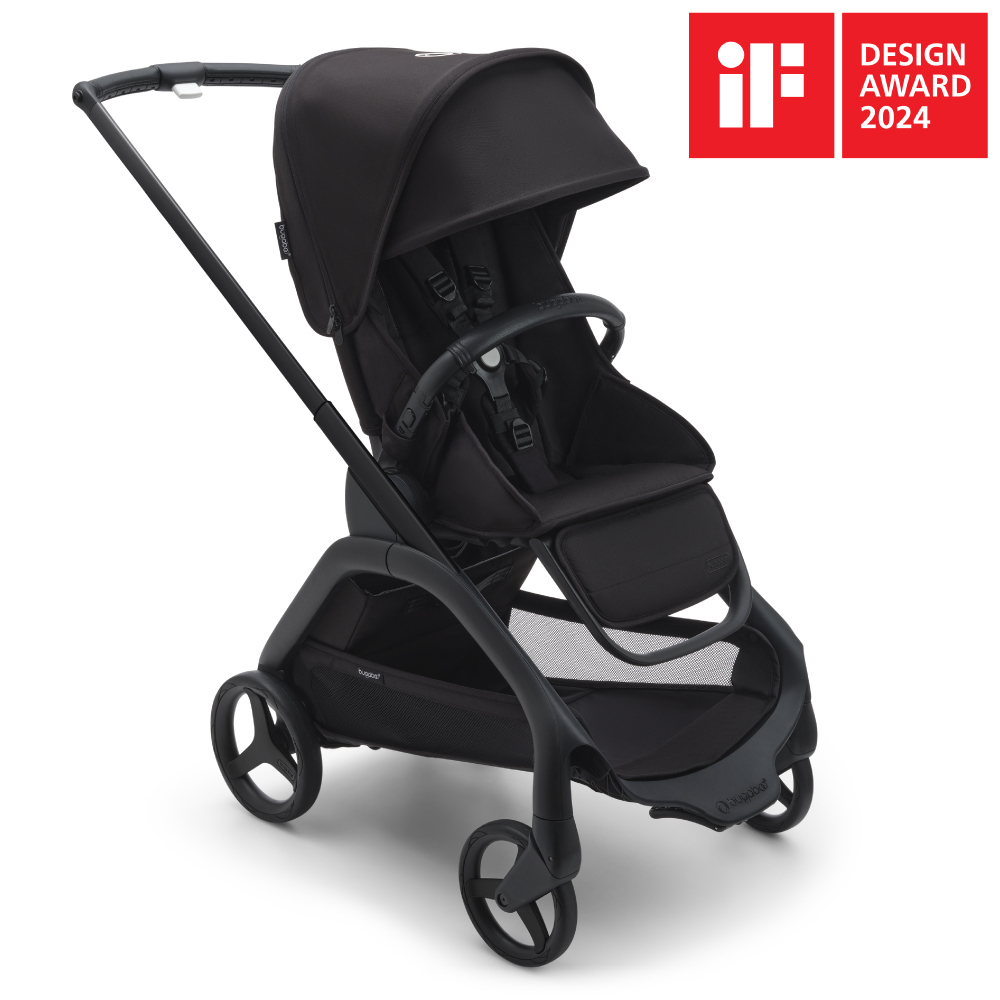 Carucior Bugaboo Dragonfly black midnight black