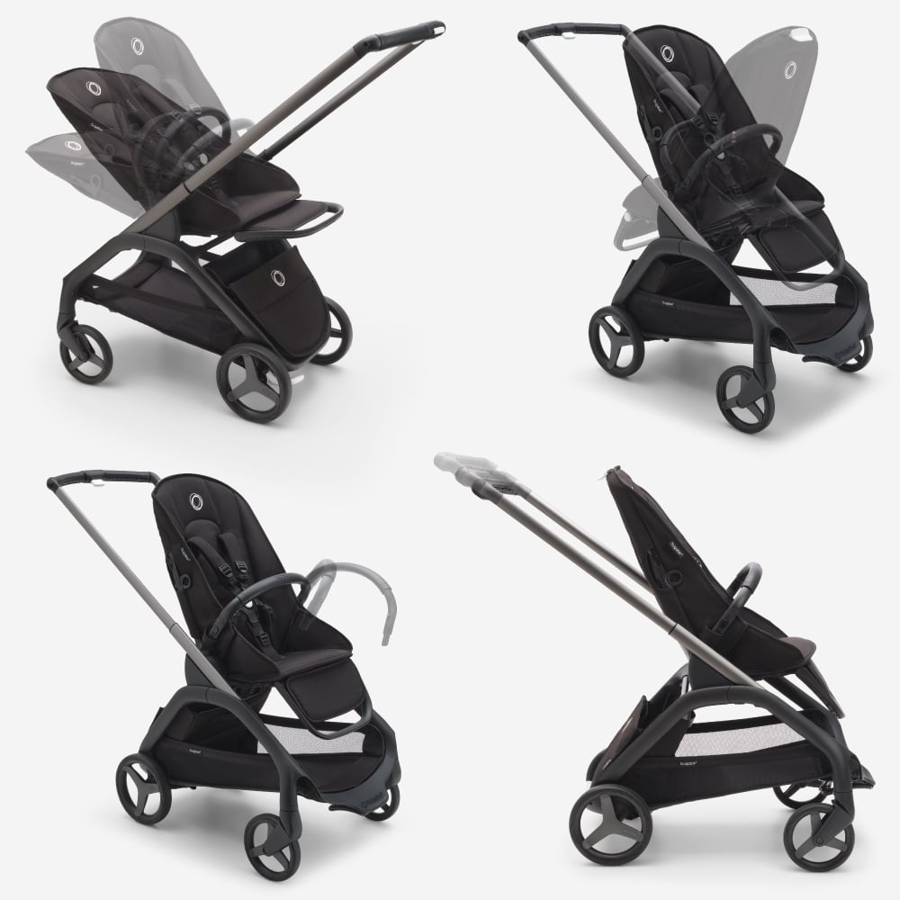 Carucior Bugaboo Dragonfly graphite grey melange - 6