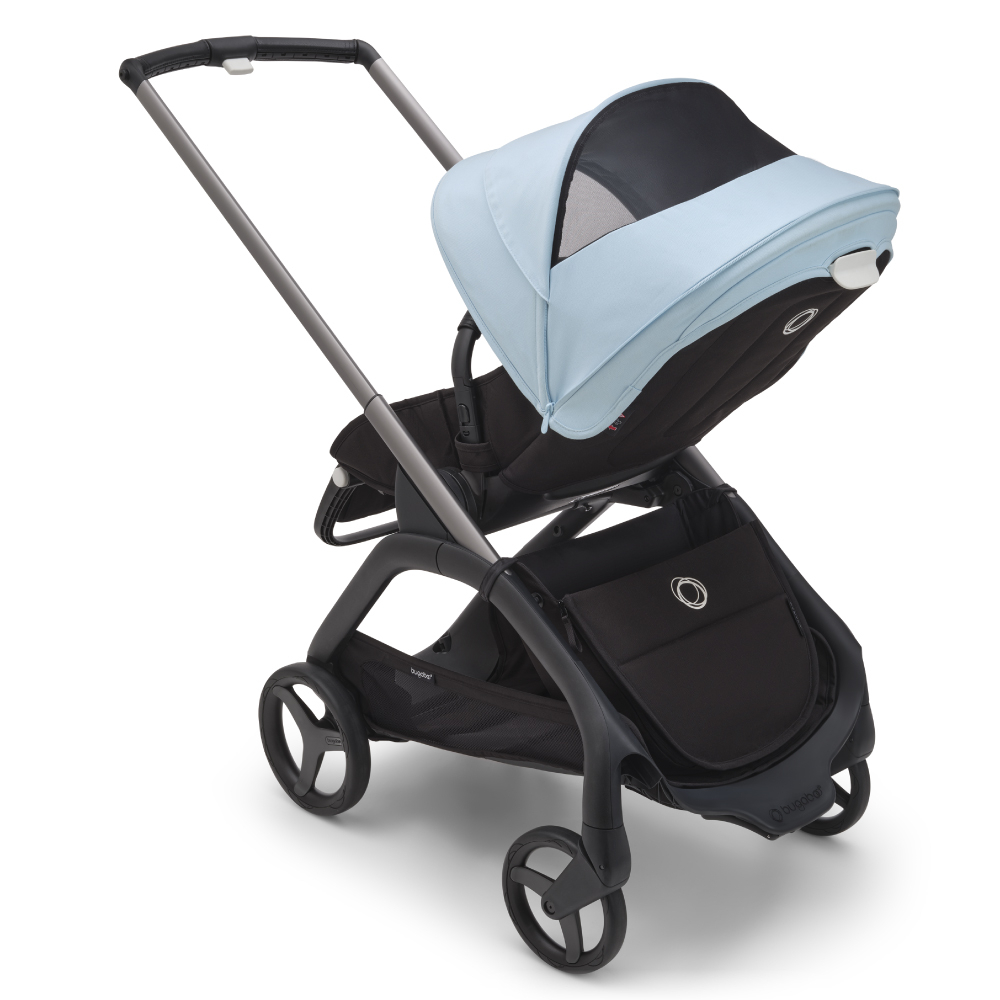 Carucior Bugaboo Dragonfly graphite midnight black skyline blue - 3