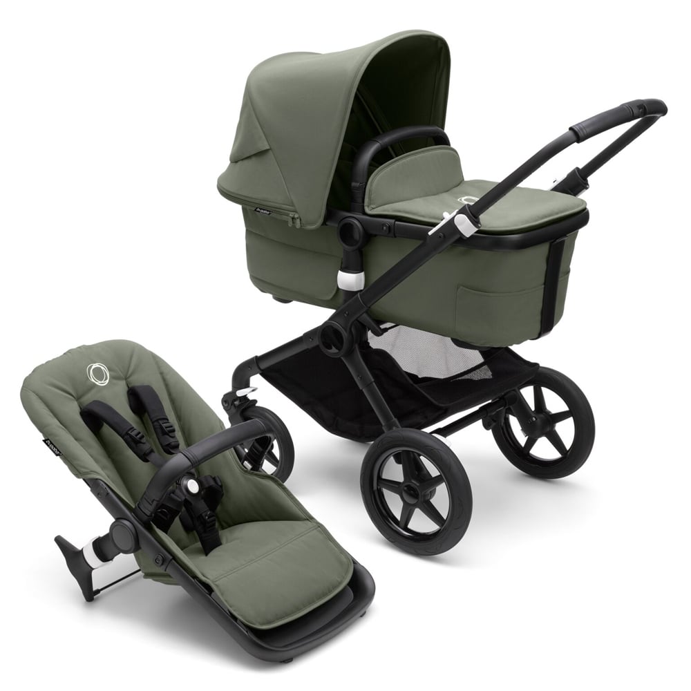 Carucior 2 in 1 Bugaboo Fox 3 black forest green - 5