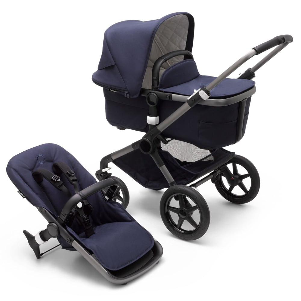 Carucior 2 in 1 Bugaboo Fox 3 Classic graphite dark navy - 6