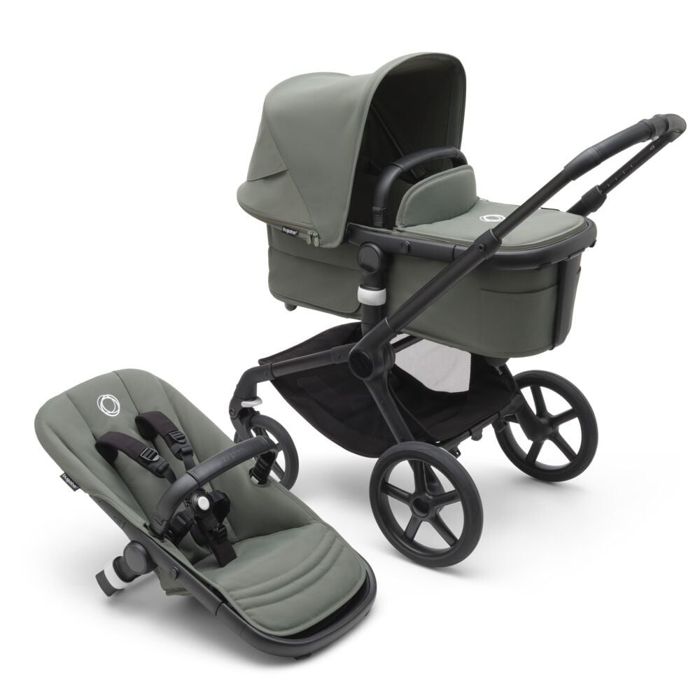 Carucior 2 in 1 Bugaboo Fox 5 black forest green - 8