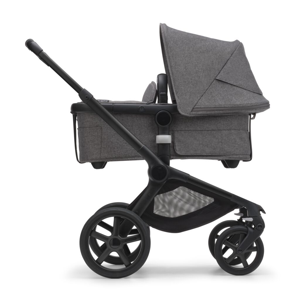 Carucior 2 in 1 Bugaboo Fox 5 black grey melange - 3