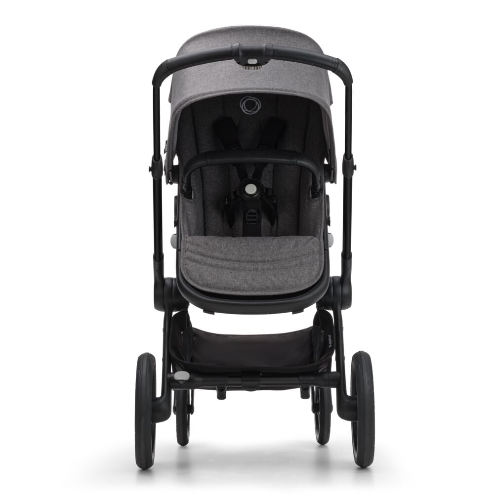 Carucior 2 in 1 Bugaboo Fox 5 black grey melange - 5