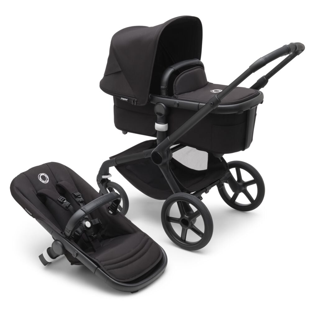 Carucior 2 in 1 Bugaboo Fox 5 black midnight black - 8