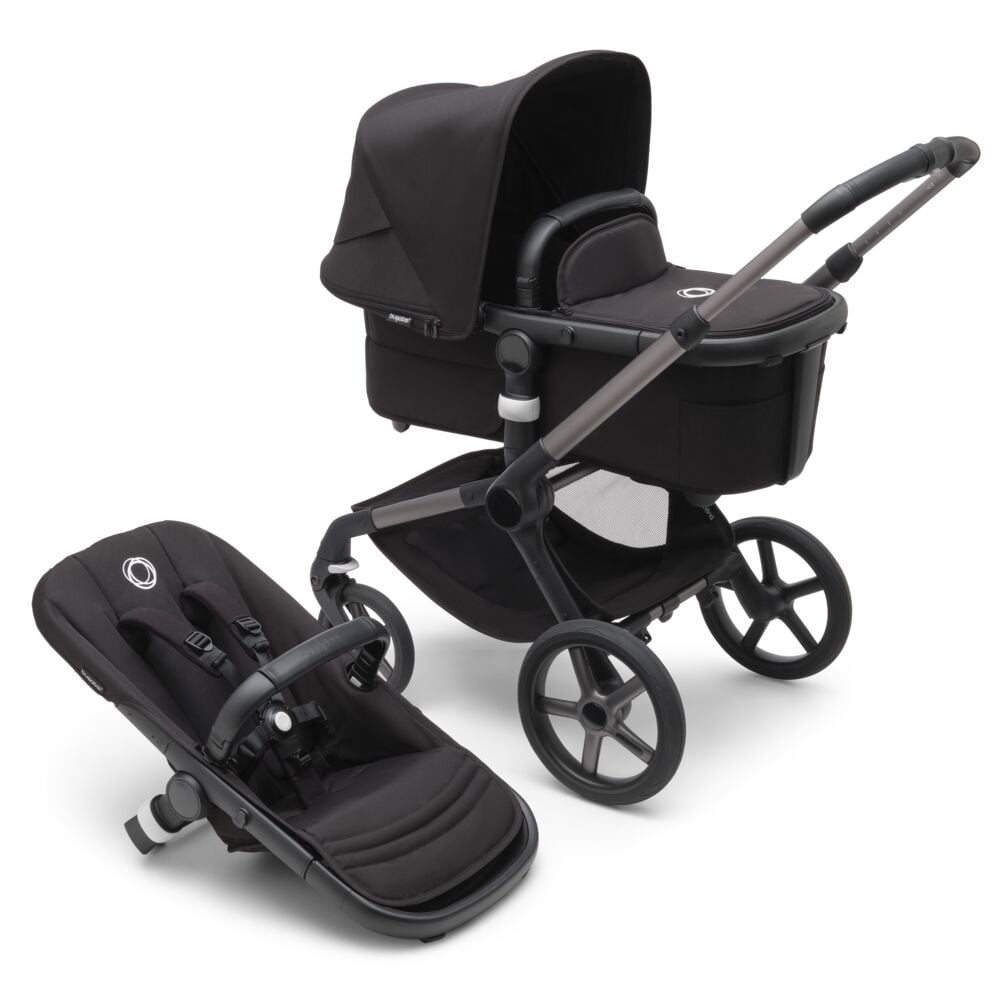 Carucior 2 in 1 Bugaboo Fox 5 graphite midnight black - 7