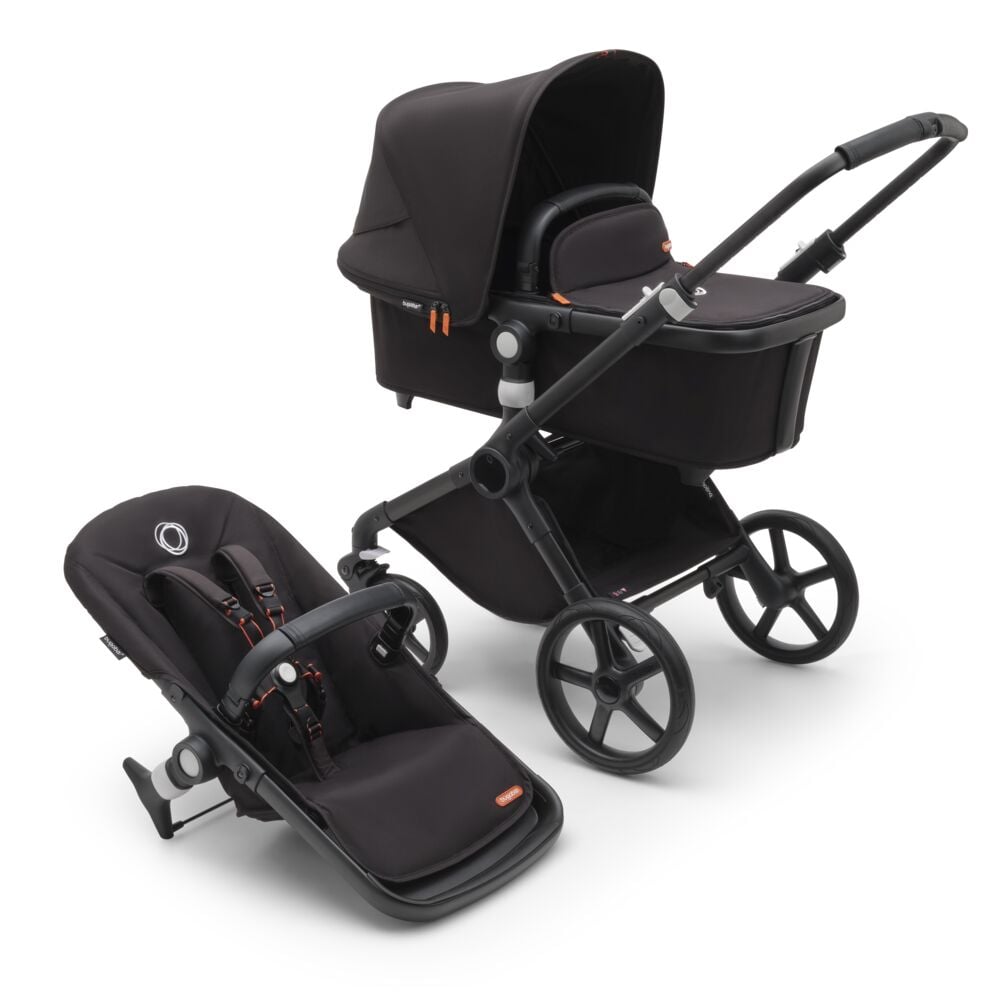 Carucior 2 in 1 Bugaboo Fox Cub black midnight black - 8