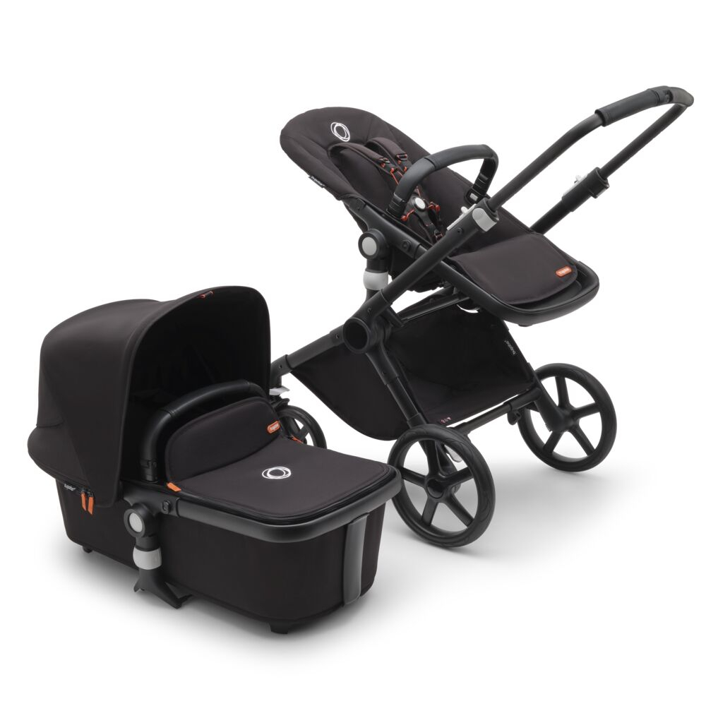 Carucior 2 in 1 Bugaboo Fox Cub black midnight black - 1