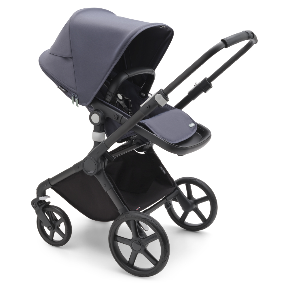 Carucior 2 in 1 Bugaboo Fox Cub black stormy blue - 2 | YEO