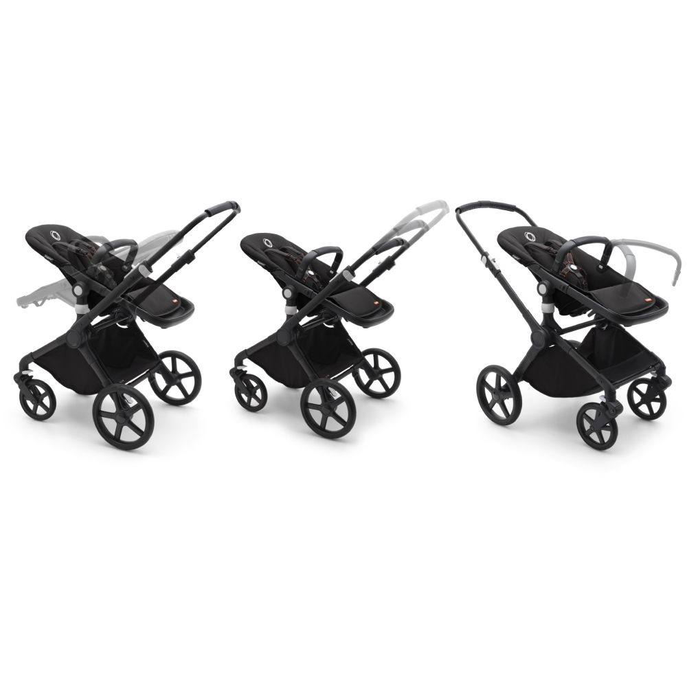 Carucior 2 in 1 Bugaboo Fox Cub black stormy blue - 5